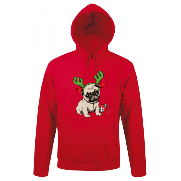 Sweatshirt "Christmas pug" Sweatshirt "Christmas pug"