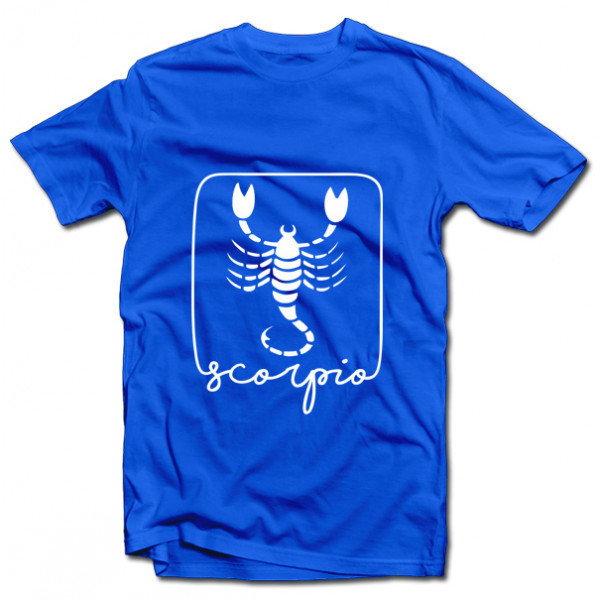 T-shirt mit dem Tierkreiszeichen "Scorpio"