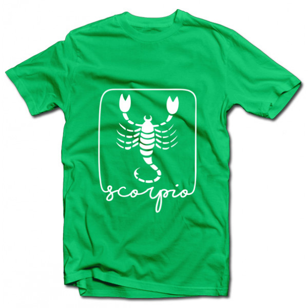 T-shirt mit dem Tierkreiszeichen "Scorpio"