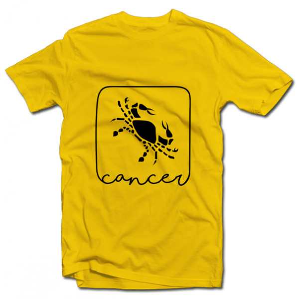 T-shirt mit dem Tierkreiszeichen "Krebs"