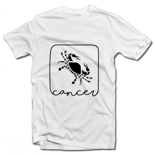 T-shirt mit dem Tierkreiszeichen "Krebs"