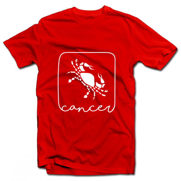 T-shirt mit dem Tierkreiszeichen "Krebs"
