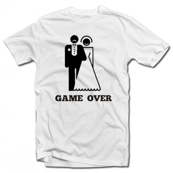 T-shirt "GAME OVER" T-shirt "GAME OVER"