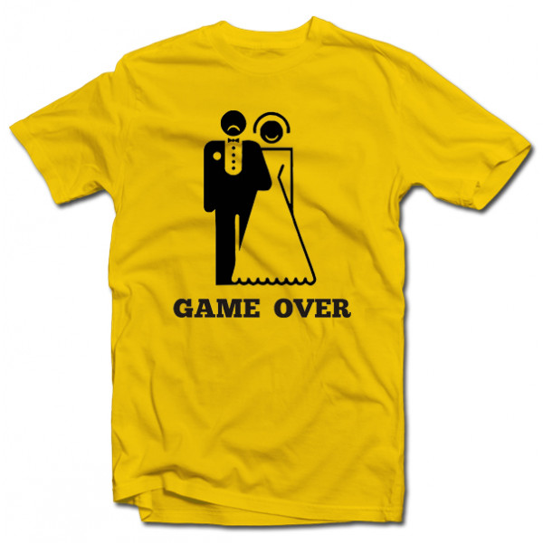 T-shirt "GAME OVER" T-shirt "GAME OVER"
