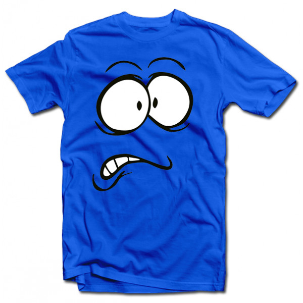 T-shirt "Verängstigtes Gesicht" T-shirt "Verängstigtes Gesicht"