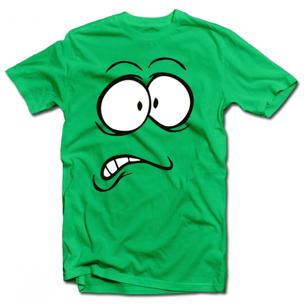 T-shirt "Verängstigtes Gesicht" T-shirt "Verängstigtes Gesicht"