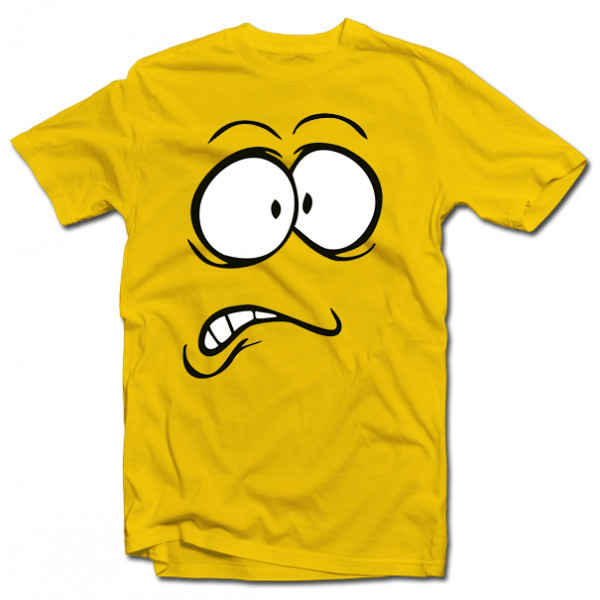 T-shirt "Verängstigtes Gesicht" T-shirt "Verängstigtes Gesicht"