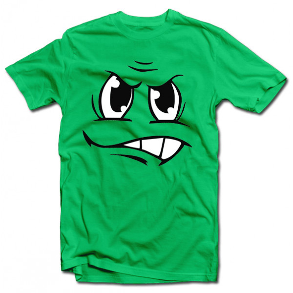T-shirt "Wütendes Gesicht" T-shirt "Wütendes Gesicht"