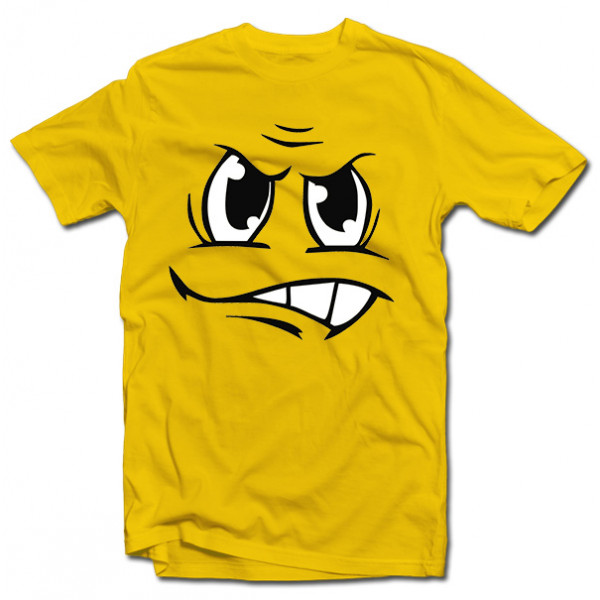 T-shirt "Wütendes Gesicht" T-shirt "Wütendes Gesicht"