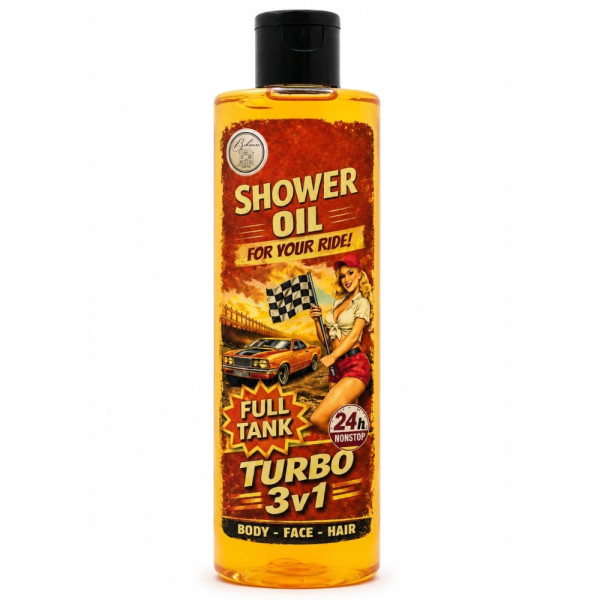 Geschenkset für Männer "Garage Shower Set" – Duschgel 500ml und Duschöl 250ml