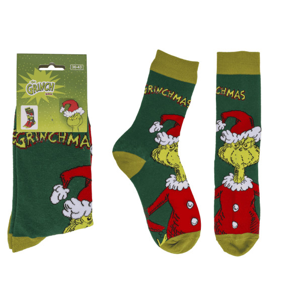 Weihnachtssocken "The Grinch"