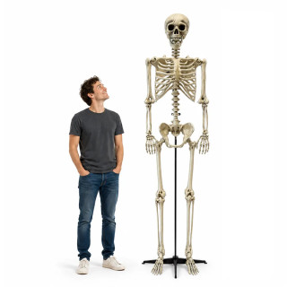 Dekoration "Skelett aus dem Grab" (240cm)