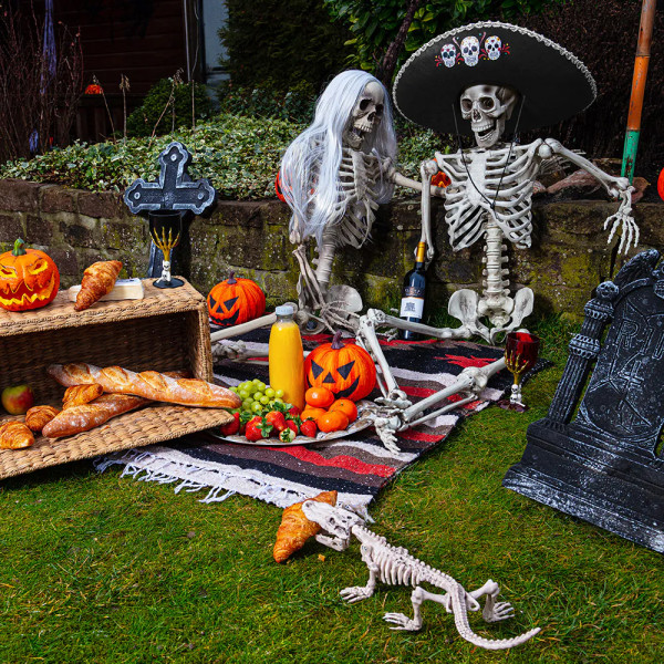 Mexikanischer "Sombrero Calavera"-Hut