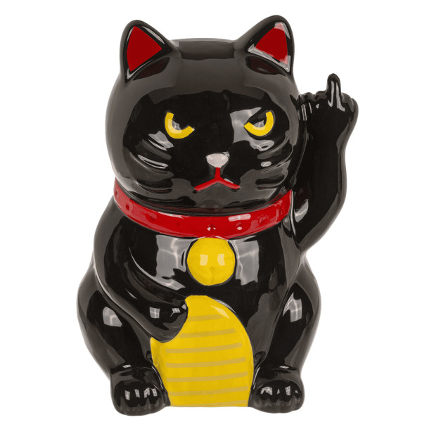 Spardose "Angry cat"