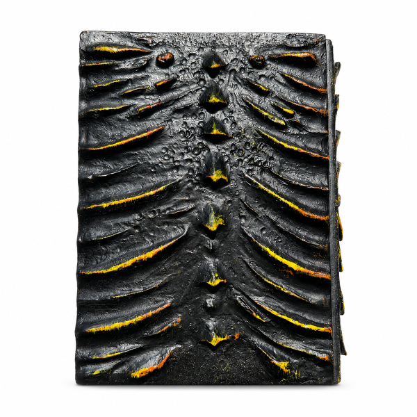 Notizbuch mit 3D-Drachenauge „The Dark Book“