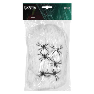 XL Halloween Spinnennetz (Weiß) (100g.)