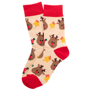 Weihnachtssocken "Kleine Rentiere“