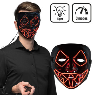 LED-Maske „“Killer-Lächeln“