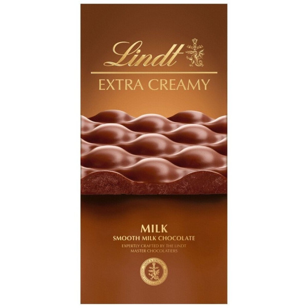 LINDT Extra cremige Milchschokolade, 80g