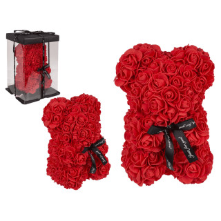Rosenbär, rot (25 cm) Rosenbär, rot (25 cm)