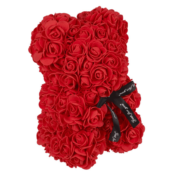 Rosenbär, rot (25 cm) Rosenbär, rot (25 cm)