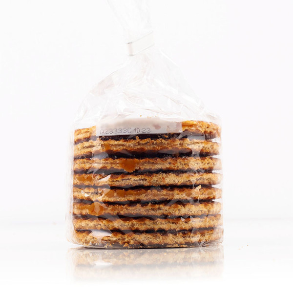 Niederländische Waffeln mit Karamellfüllung, 250g