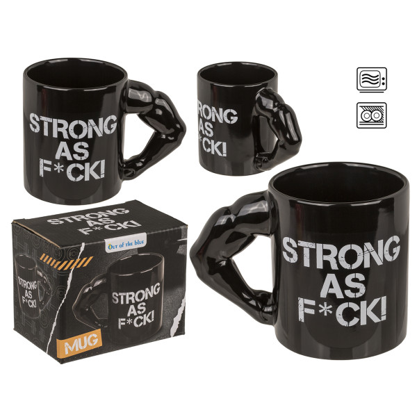 Becher "Strong as F*CK"