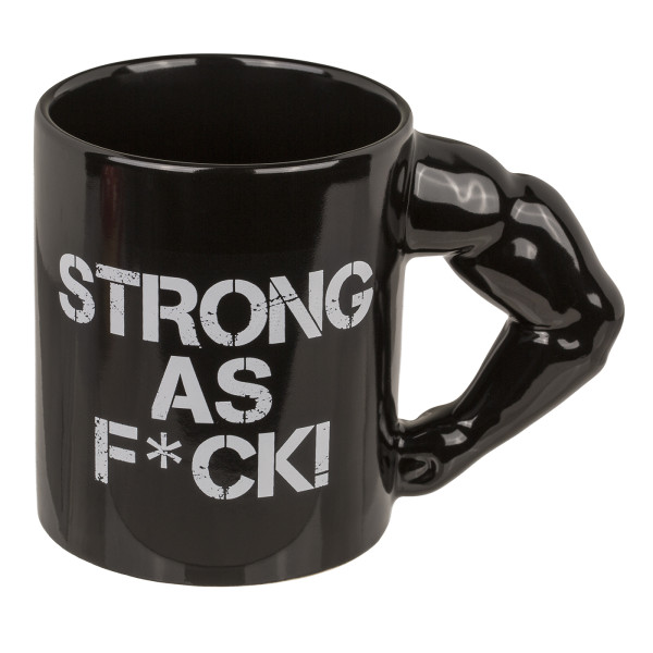 Becher "Strong as F*CK"