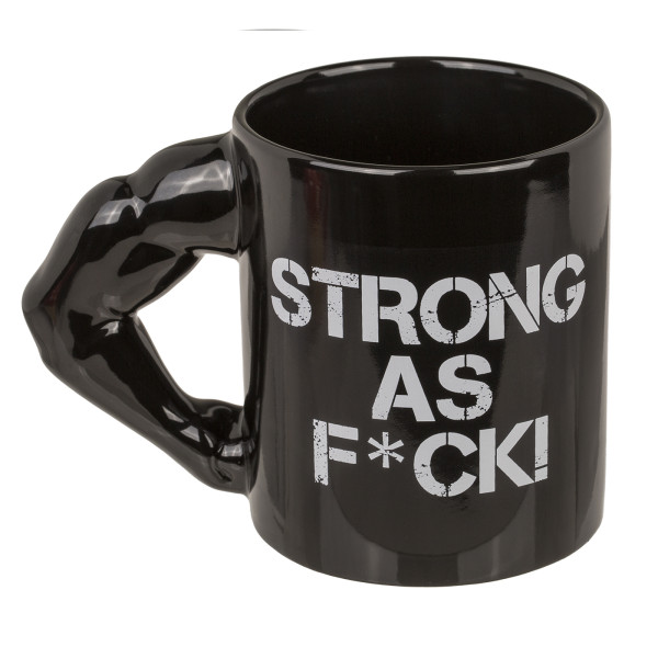 Becher "Strong as F*CK"