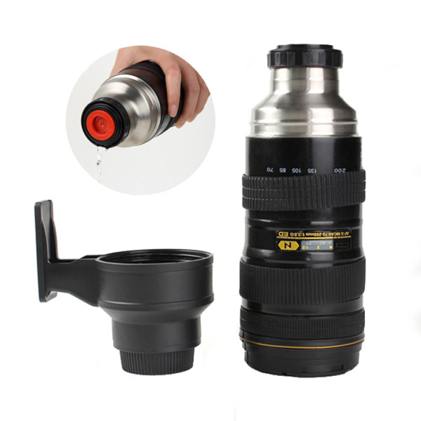 Thermoskanne – Kameraobjektiv-Design (500ml)