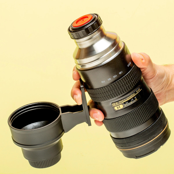 Thermoskanne – Kameraobjektiv-Design (500ml)