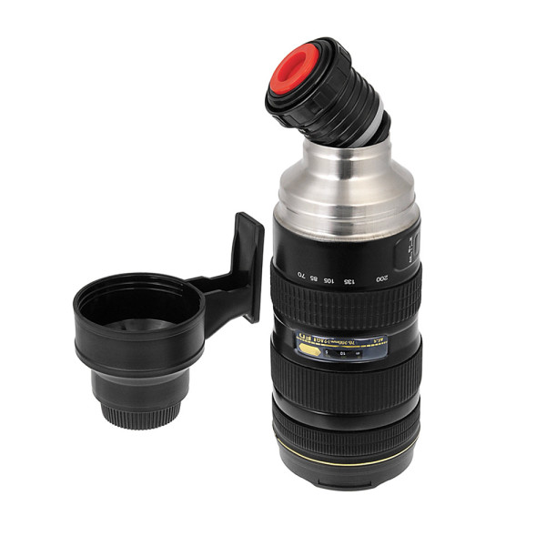 Thermoskanne – Kameraobjektiv-Design (500ml)
