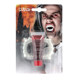 Mini-Vampir-Set (Kunstblut, Zähne)