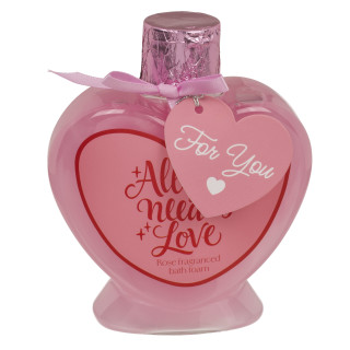 "Love" Badeschaum mit Rosenduft, 200ml