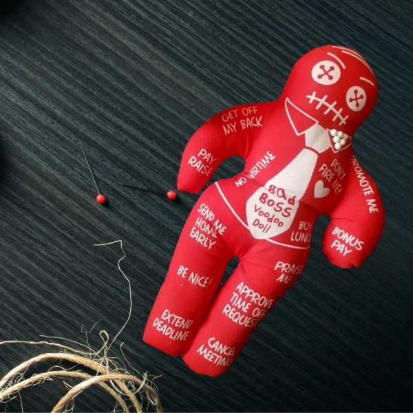 Voodoo-Puppe "Schlechter Chef"