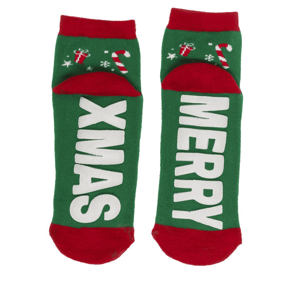 Rutschfeste Socken „Merry XMas“ Rutschfeste Socken „Merry XMas“