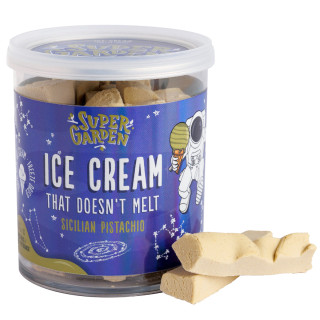 SUPER GARDEN Gefriergetrocknete Eiscreme mit sizilianischen Pistazien, 40g