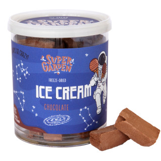 SUPER GARDEN Gefriergetrocknetes Schokoladeneis, 40g