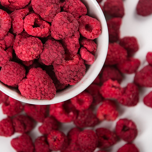 SUPER GARDEN Gefriergetrocknete Himbeeren, 25g SUPER GARDEN Gefriergetrocknete Himbeeren, 25g