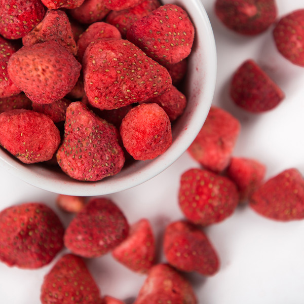 SUPER GARDEN Gefriergetrocknete Erdbeeren, 19g