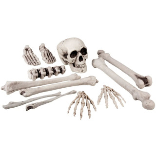 12-teiliges Totenkopf-Set (40cm)