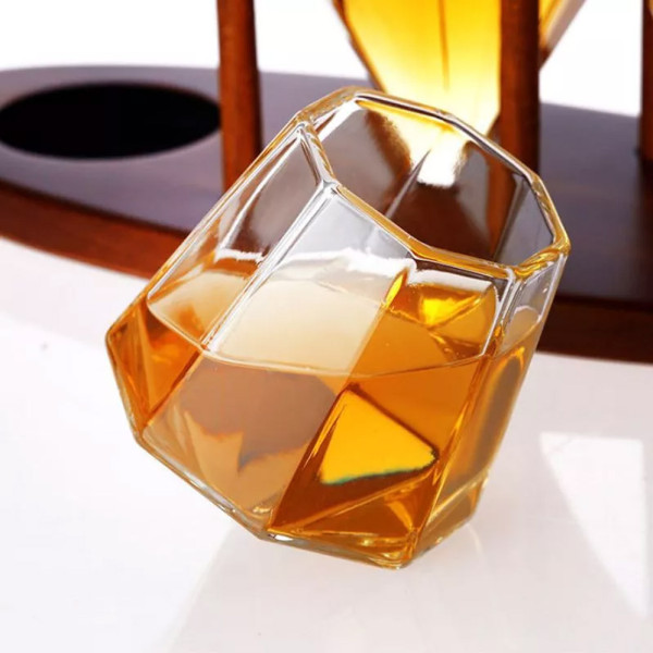 Grafino, 2 Gläser und Steine, Set "DELUXE DIAMOND"