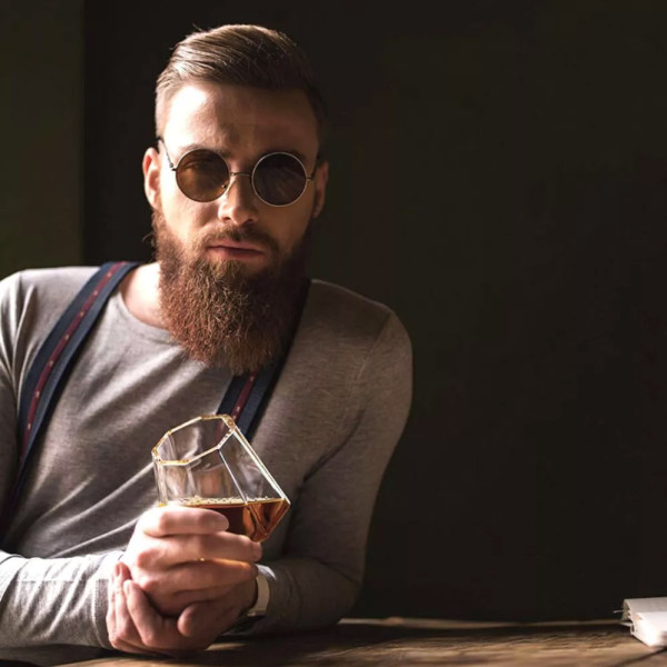 Grafino, 2 Gläser und Steine, Set "DELUXE DIAMOND"