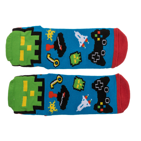 Socken mit rutschfester Sohle „Game Over“ Socken mit rutschfester Sohle „Game Over“
