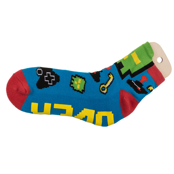 Socken mit rutschfester Sohle „Game Over“ Socken mit rutschfester Sohle „Game Over“