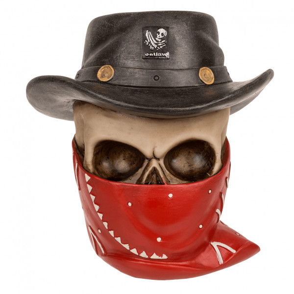 Totenkopf-Sparschwein "Outlaw" Totenkopf-Sparschwein "Outlaw"