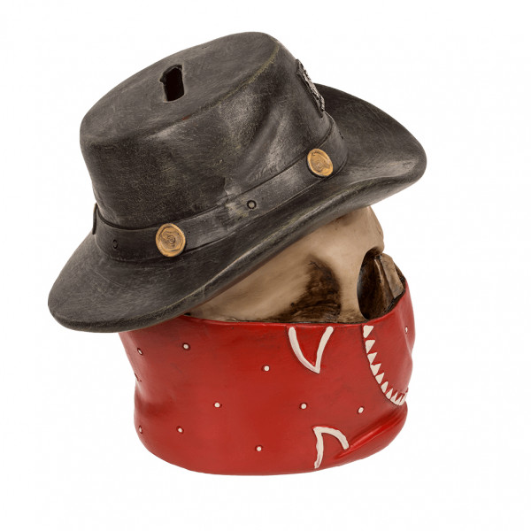 Totenkopf-Sparschwein "Outlaw" Totenkopf-Sparschwein "Outlaw"