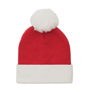 Rote Wintermütze „Mensa“