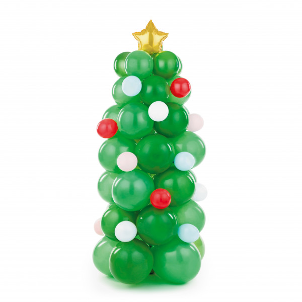 Ballonstrauß „Weihnachtsbaum“ (161 x 65cm) Ballonstrauß „Weihnachtsbaum“ (161 x 65cm)