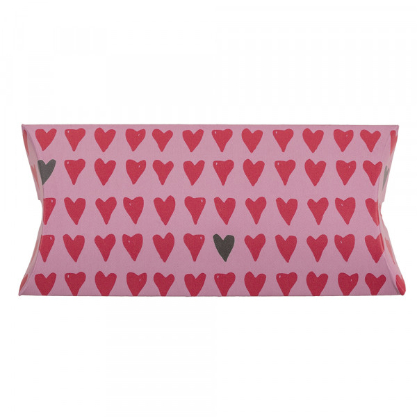 Kraftpapierschachteln - Kissen „Herz“, 4 Stk.